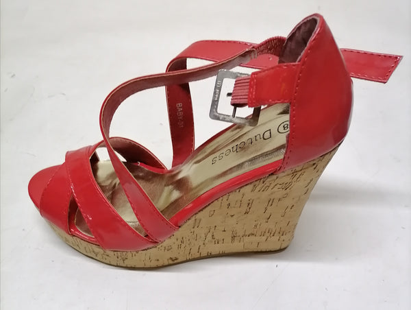 Zapato de tacon dama plataforma casual moderno