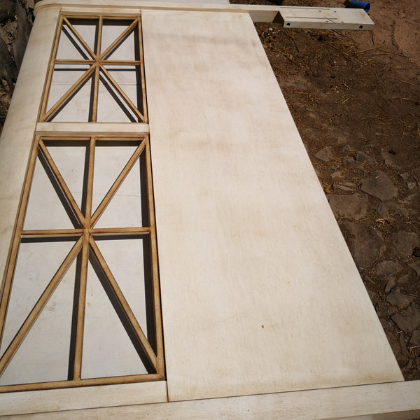 Cabecera De Madera Queen Moderna decoración Usada