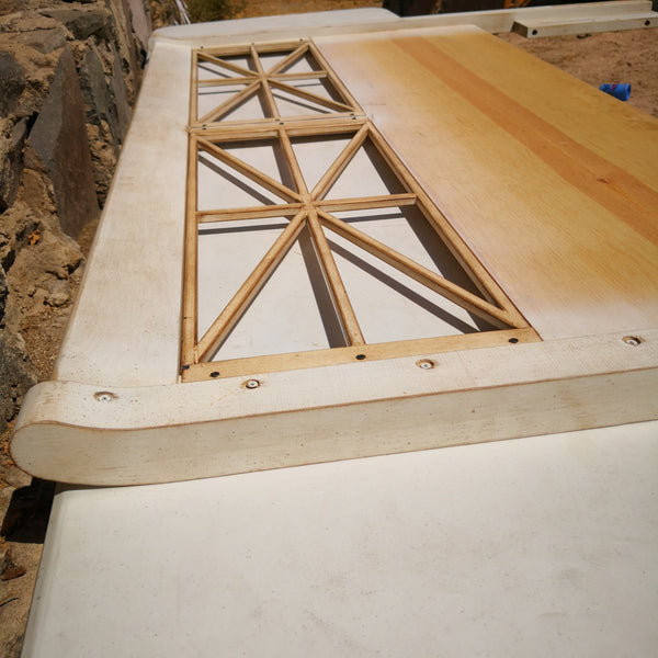 Cabecera De Madera Queen Moderna decoración Usada