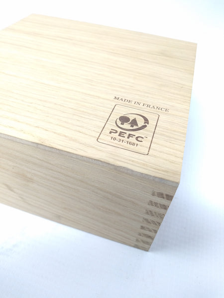 Caja para Café Azucarera 16x16x7.5 cm Francesa PEFC Certificado