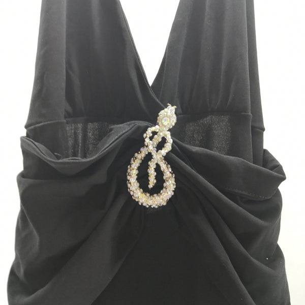 Vestido Fiesta Casual Negro Para Mujer Cafe Corto