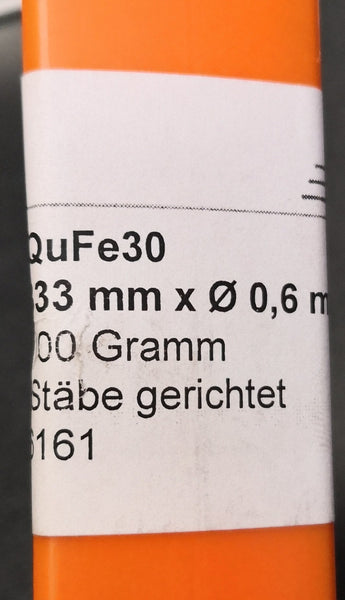 Soldadura Laser Alemania Quada QF30  Varilla de Cobre 100 pz
