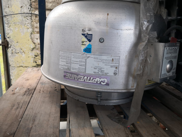 VENTILADOR CENTRÍFUGO EXTRACTOR AIRE CAPTIVEAIRE 0.5HP