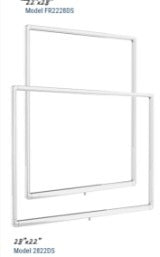 Porta letrero Marco control multitud publicidad 55x71cm