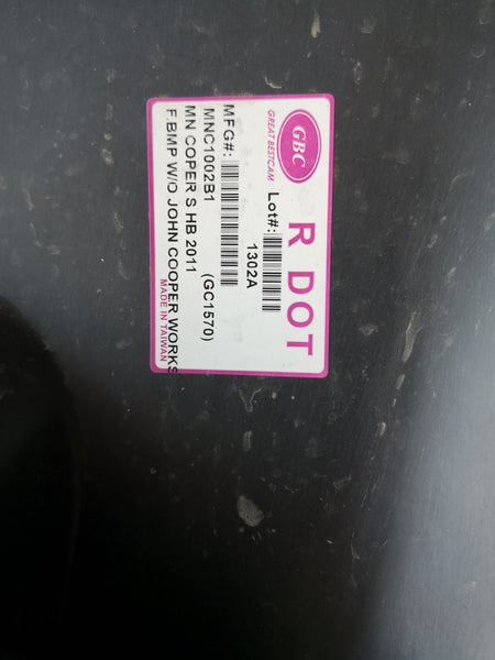 Facia Delantera MIni Cooper 2011