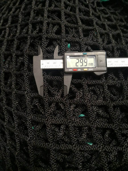 Red seguridad Malla carga negro 40m 400kgs