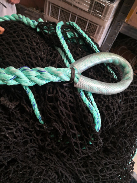 Red seguridad Malla carga negro 40m 400kgs