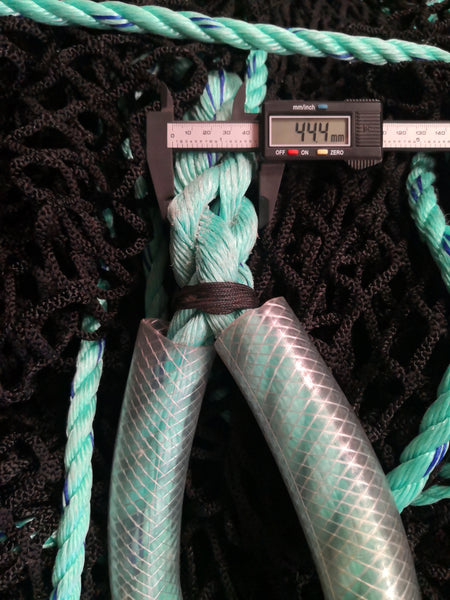 Red seguridad Malla carga negro 40m 400kgs