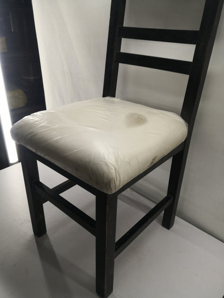 Silla para Comedor Madera Asiento Tapizado Dixy Seminuevo