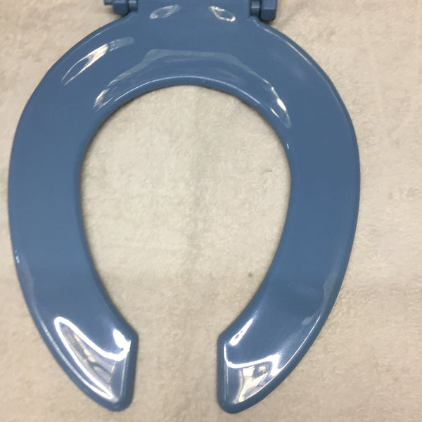 Asiento Baño Wc Redondo Real Confort Azul O Negro