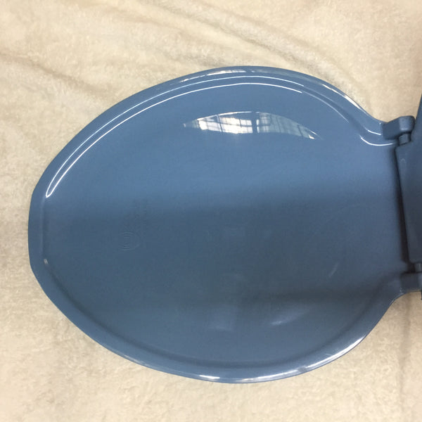 Asiento Baño Wc Redondo Real Confort Azul O Negro