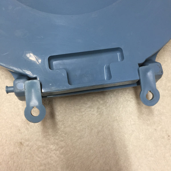 Asiento Baño Wc Redondo Real Confort Azul O Negro