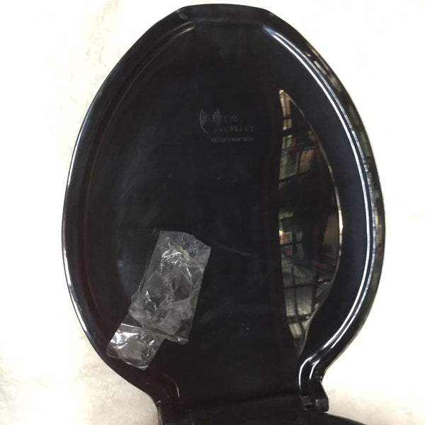 Asiento Baño Wc Redondo Real Confort Azul O Negro