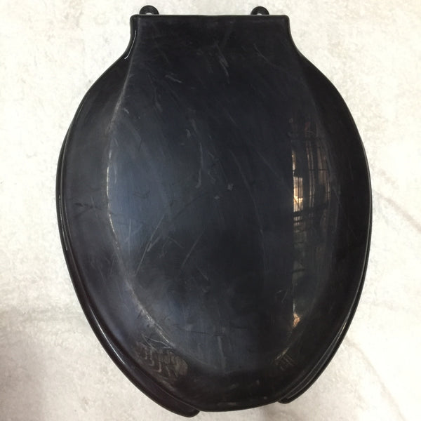 Asiento Baño Wc Redondo Real Confort Azul O Negro