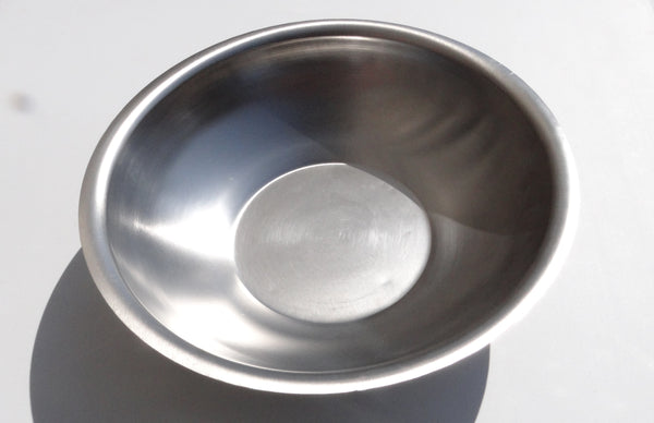 Lavamanos Acero Inoxidable Kuality Redondo 32cms X 8.5cms