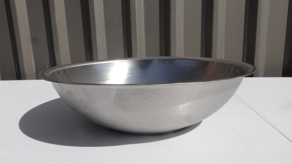 Lavamanos Acero Inoxidable Kuality Redondo 32cms X 8.5cms