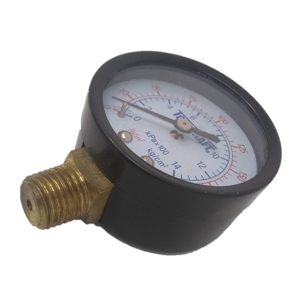 Manometro De Presion Toolcraft Pressure Gauge 200psi ¼ Npt