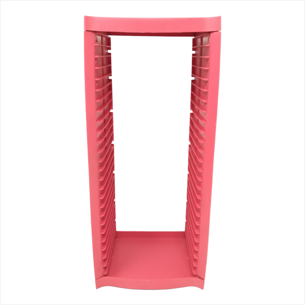 Torre Porta Cds Dvds Estuche Plastico Rack 25 Piezas