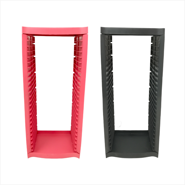 Torre Porta Cds Dvds Estuche Plastico Rack 25 Piezas