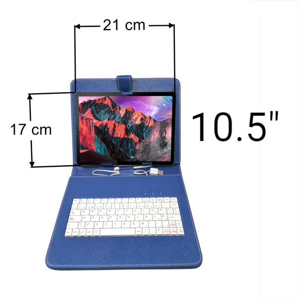 Funda Con Teclado Y Lapiz Para Tablet 10 Shl-48 Universal