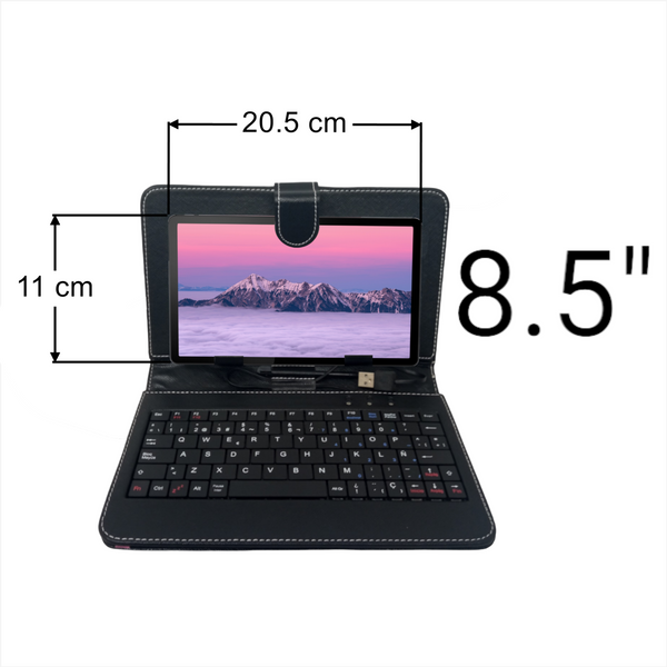 Funda Con Teclado Y Lapiz Para Tablet 8 Shl-28 Universal