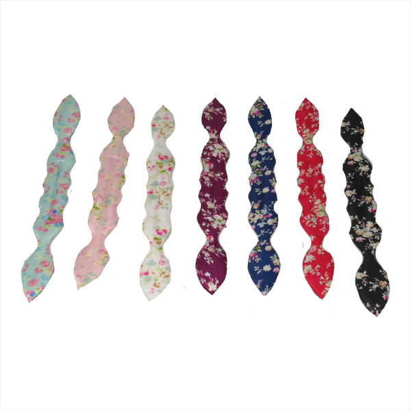 Cintillo Flexible Cabello Mujer 12 Pzas Colores Modelos