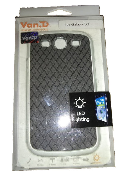 Funda Con Luz Led Samsung Galaxy S3 PROTECTOR CELULAR VAN.D