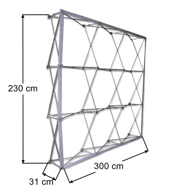 Muro Publicitario 2.30x3m elaboramos tú diseño impreso
