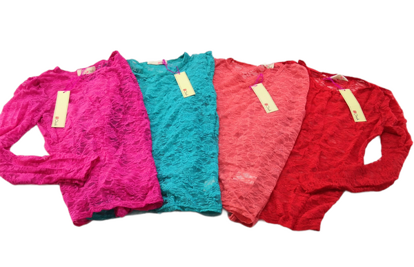 Blusas De Encaje Mujer Unitalla Economica