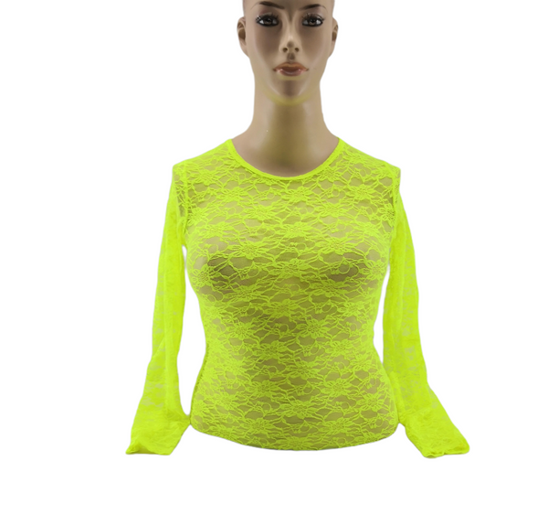 Blusas De Encaje Mujer Unitalla Economica