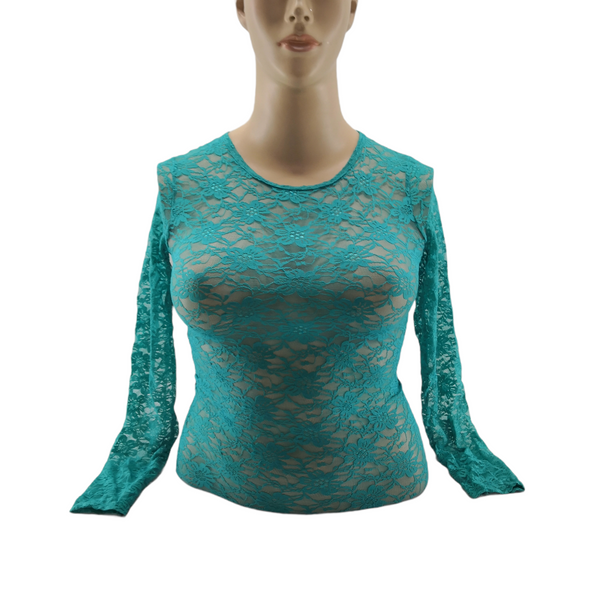 Blusas De Encaje Mujer Unitalla Economica