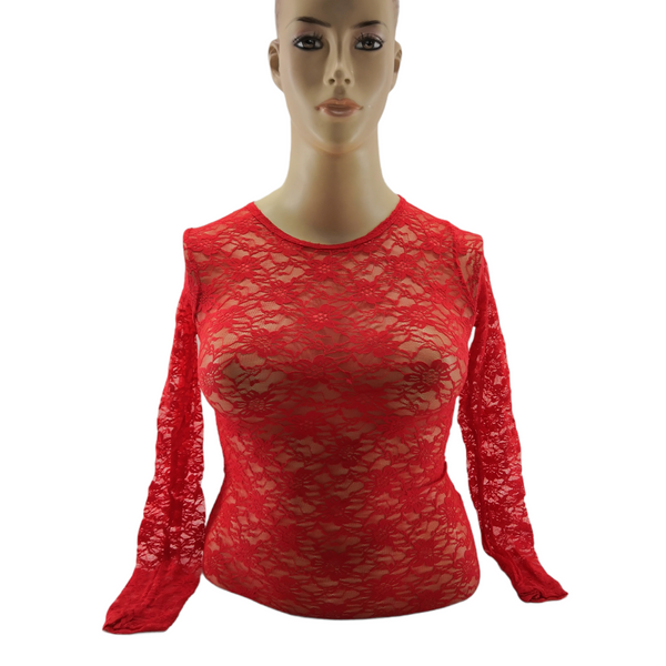 Blusas De Encaje Mujer Unitalla Economica