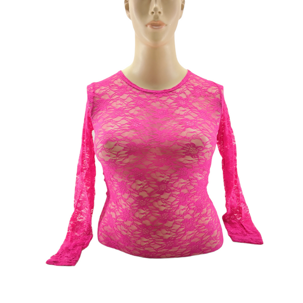 Blusas De Encaje Mujer Unitalla Economica