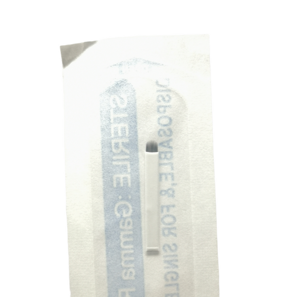 Agujas Navaja Microblading 20pack modelos varios 7-19R 14-21U 7-15F