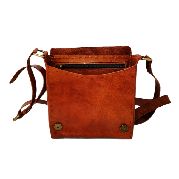 Bolso De Mano Mujer Morral Cartera Cuero Bolsa Mediana