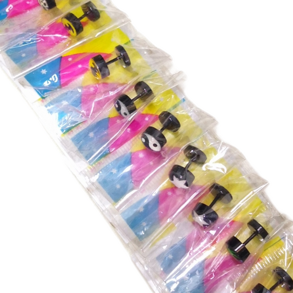 Piercing Aretes Resina Simulador Oreja 12 Pzas Surtido
