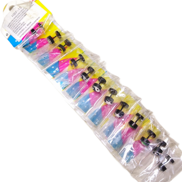 Piercing Aretes Resina Simulador Oreja 12 Pzas Surtido