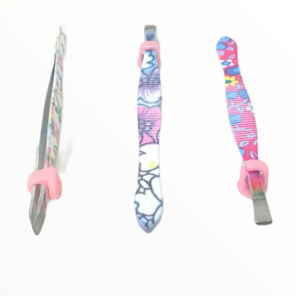 Saca Cejas Con Mango De Colores