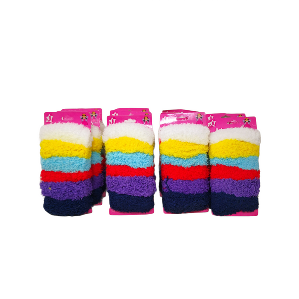 72 DONAS PELUCHE PARA EL CABELLO ACCESORIOS 4X8 CM COLORES