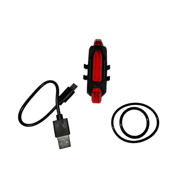 Luz Led Trasera Para Bicicleta Rapid Usb