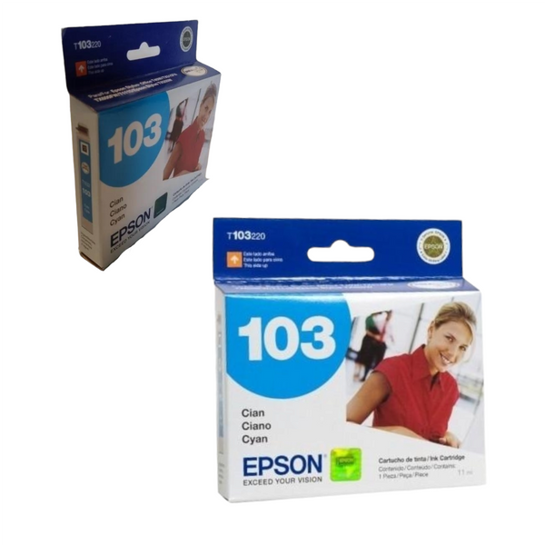 Toner Cartuchos Epson T103220 Cian