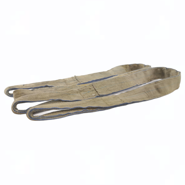 Eslinga Poliester Ojo a Ojo 1.80m x 8cm Usada Pack 2pza