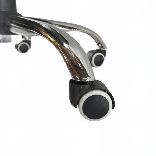 Silla de oficina ejecutiva ergonómica base metálica