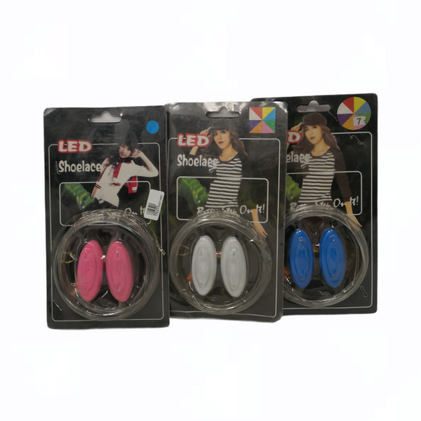 Cordones Agujetas luz Led Para Tenis Led Shoelaces