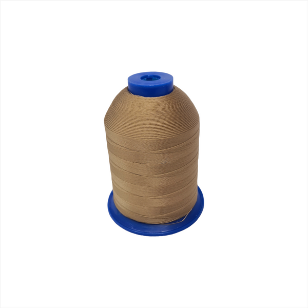 Rollo Hilo 0.4mm 2000m 100% Poliester Coser Bordar Crema
