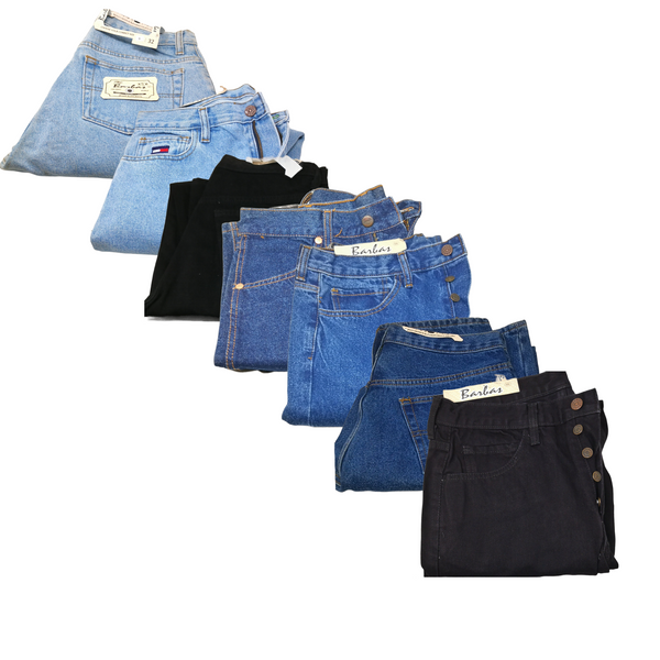 Pantalones jeans mezclilla para mujer