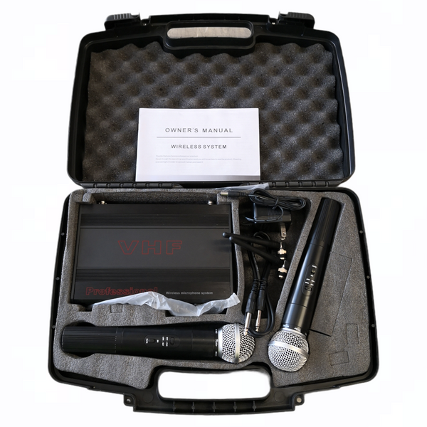 Microfono Profesional Rider Mc-812 Sistema Inalambrico