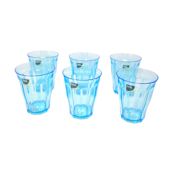 Vaso de acrilico Felli 200ML pack 6 BPA Free