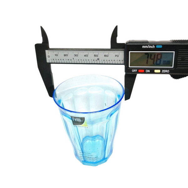 Vaso de acrilico Felli 200ML pack 6 BPA Free