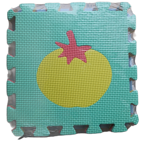 Tapete Foamy Armable 31X31 x .08  Cm Infantil 10 Pza Figuras